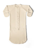 Viscose Bamboo + Organic Cotton Convertible Gown - Dune