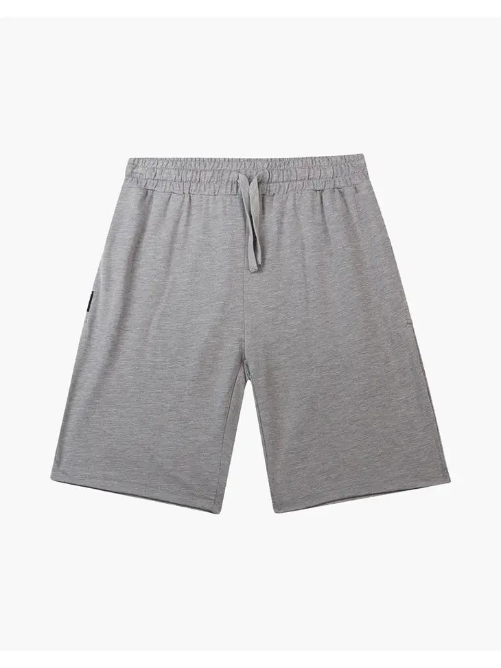 Men's Comfy Bamboo Jersey Sleep Short - Grey