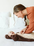 Cotton Knit Baby Wearable Blanket - Hide