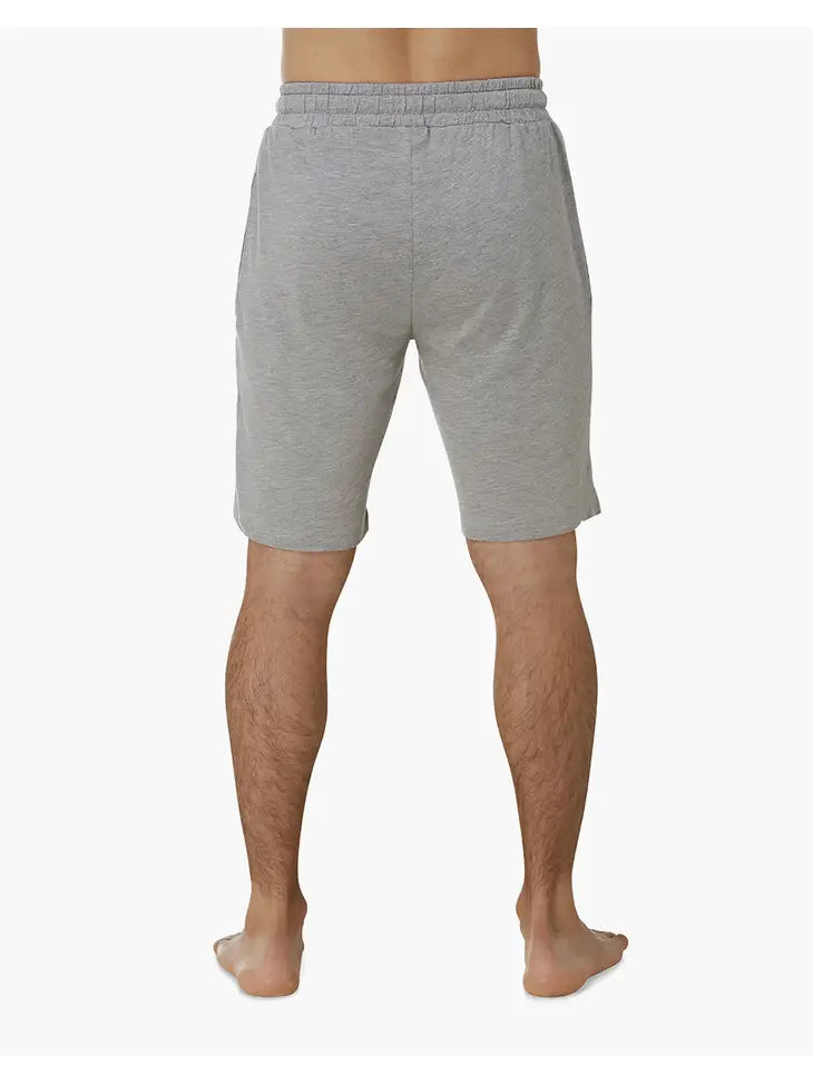 Men's Comfy Bamboo Jersey Sleep Short - Grey