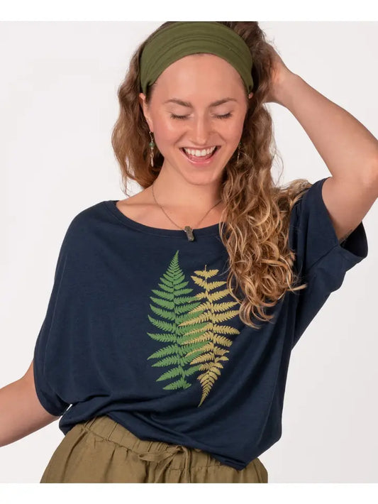 Ferns Bamboo Dolman Top