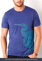 Great Blue Heron T-shirt by Done.Creative