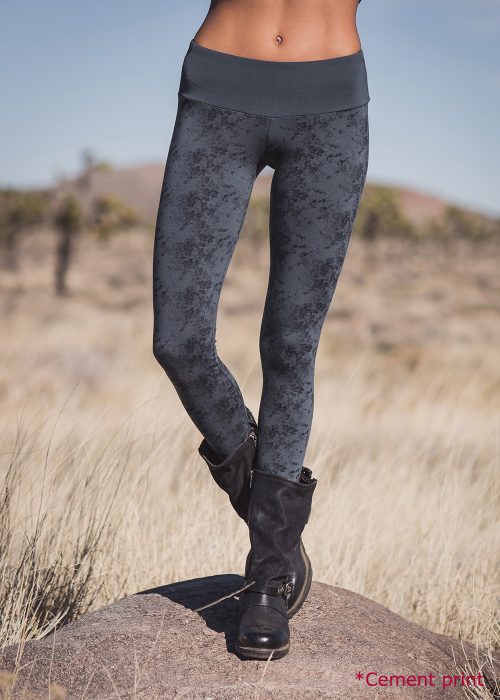 Spectrum Leggings (Cement) By Nomads Hempwear